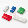 HRB M2050 2.54mm closed end IDC connector without polarizing tabs, 90 degree