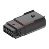 HRB IP67 IP69K Automotive Sealed WTW Connector