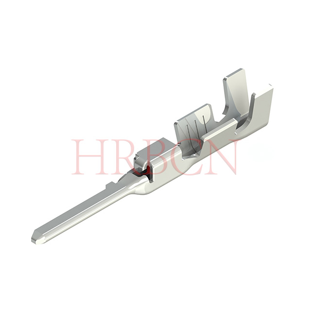 HRB tin‑plated phosphor bronze tab contact for 3.0mm panel mount waterproof connector