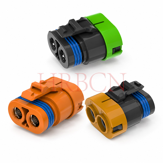 11.0mm Pitch Waterproof Wire To Wire Connector 2 Pin