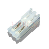 M2051-N-R feed-through IDC connector 2.54 pitch polarized design for daisy chain wiring