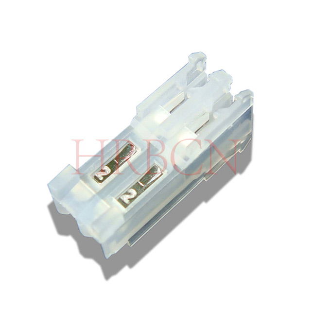 M2051-N-R feed-through IDC connector 2.54 pitch polarized design for daisy chain wiring