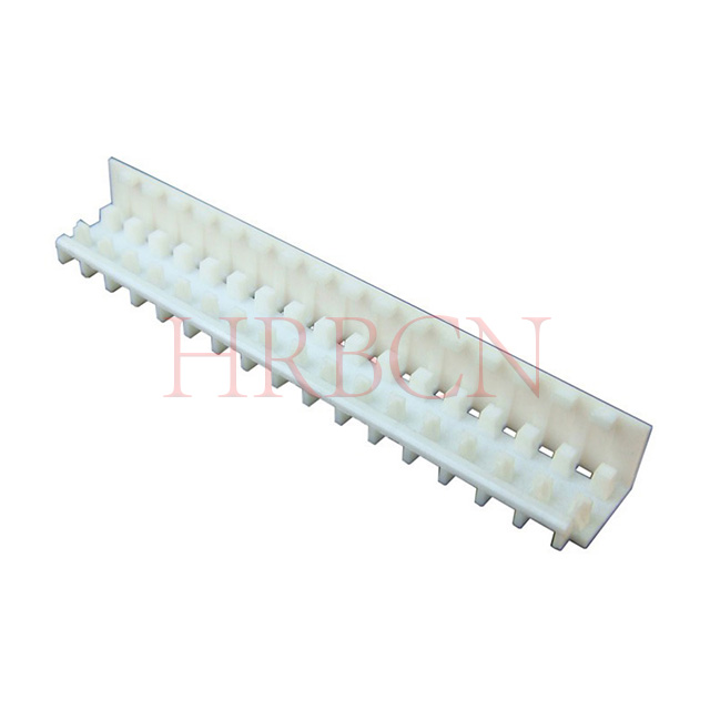 HRB M7061R-N-W 3.96mm pitch 90° right-angle white IDC dust cover