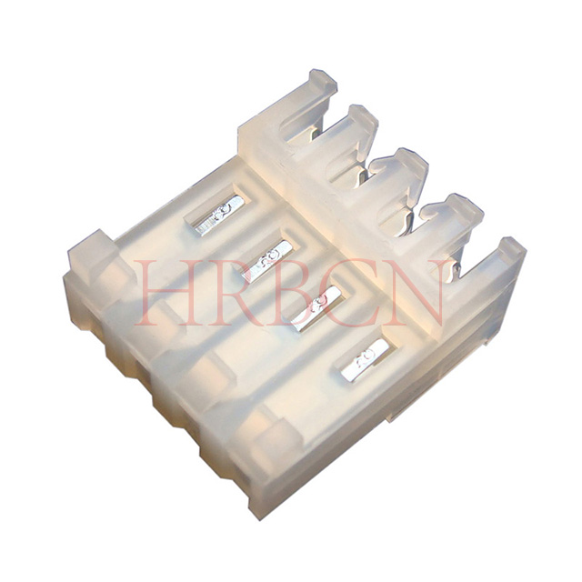 HRB M7060-N-C-R 3.96mm feed through IDC connector with polarizing tabs and locking ramp AWG18