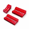 HRB M7060R-N-C-R 3.96mm 90° closed-end IDC connector with locking ramp and polarizing tabs AWG22
