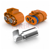 HRB M1103 series 11.0mm pitch 2Pin IPX7 waterproof wire to board high current connector with integrated TPA lock