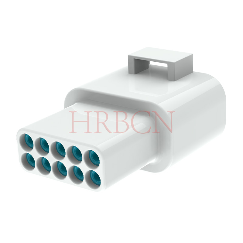A-M4084M dual row female receptacle waterproof wire to wire housing 4.0mm pitch