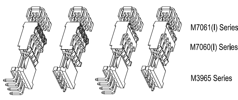 M7060(I) series wire to board connection