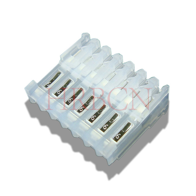 M2051-N-R feed-through IDC connector 2.54 pitch polarized design for daisy chain wiring
