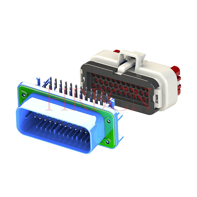 receptacle housing for 4.0mm waterproof wire board connector